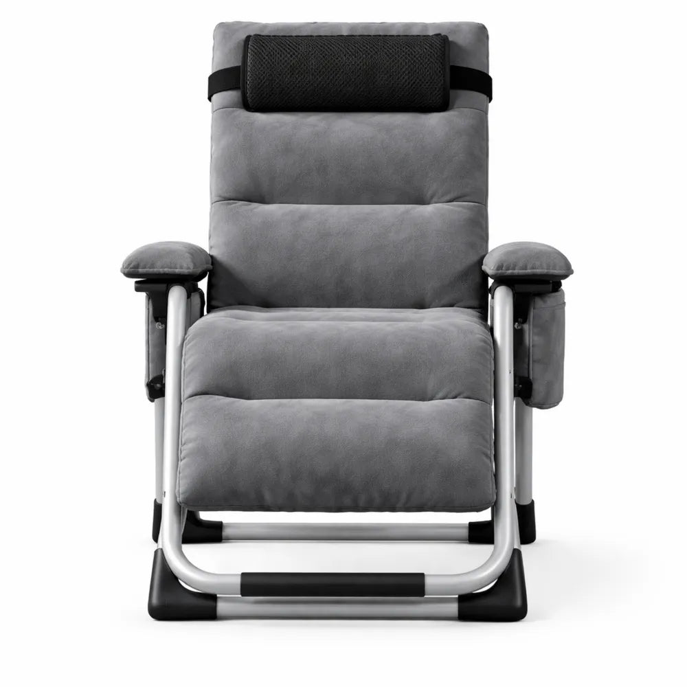 Chaise Pliable Multifonction avec Coussin et Poche