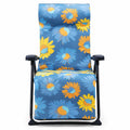 Transat de Jardin Réglable avec Coussin Lavable