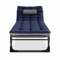 Lit de camping pliant avec matelas réglable