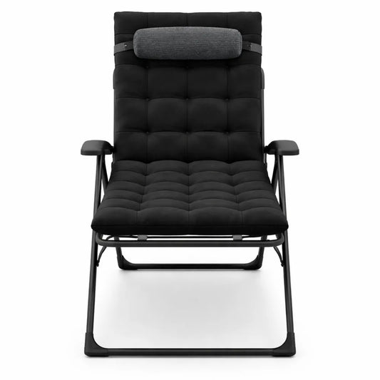 Chaise de Jardin Extérieure Pliable avec Coussin