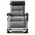 Chaise de jardin réglable zéro gravité avec support et porte-gobelets